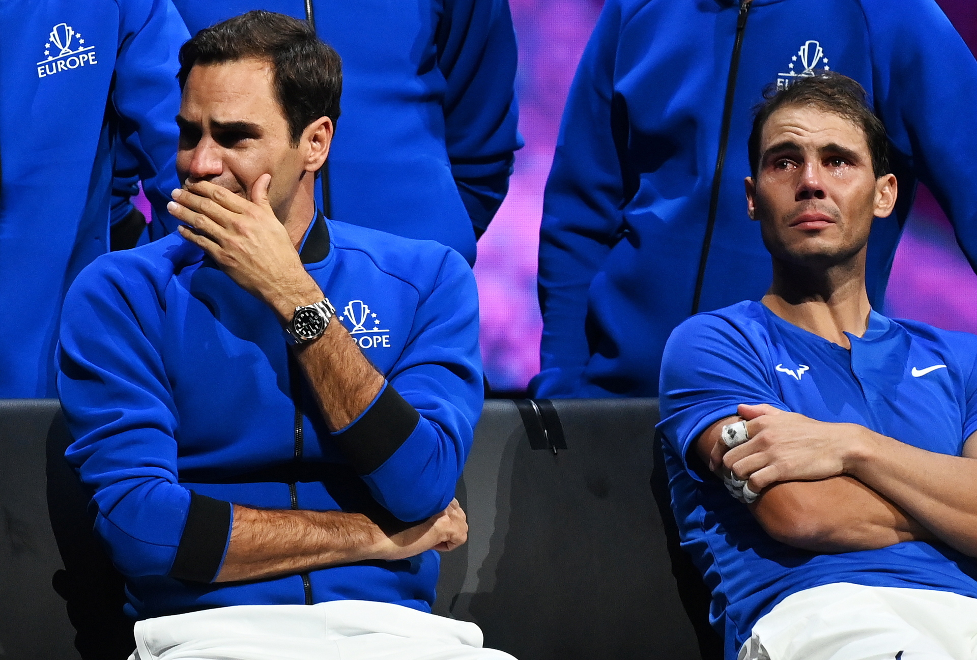 Roger Federer y Rafa Nadal, una rivalidad que finalizó entre lágrimas. Noticias en tiempo real