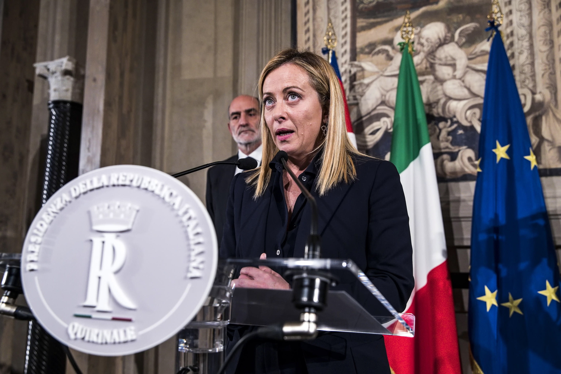 Giorgia Meloni da a conocer la lista de su Gobierno en Italia. Noticias en tiempo real