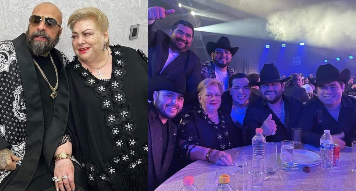 Paquita la del Barrio se convierte en la envidia de muchos al posar junto a grandes artistas . Noticias en tiempo real