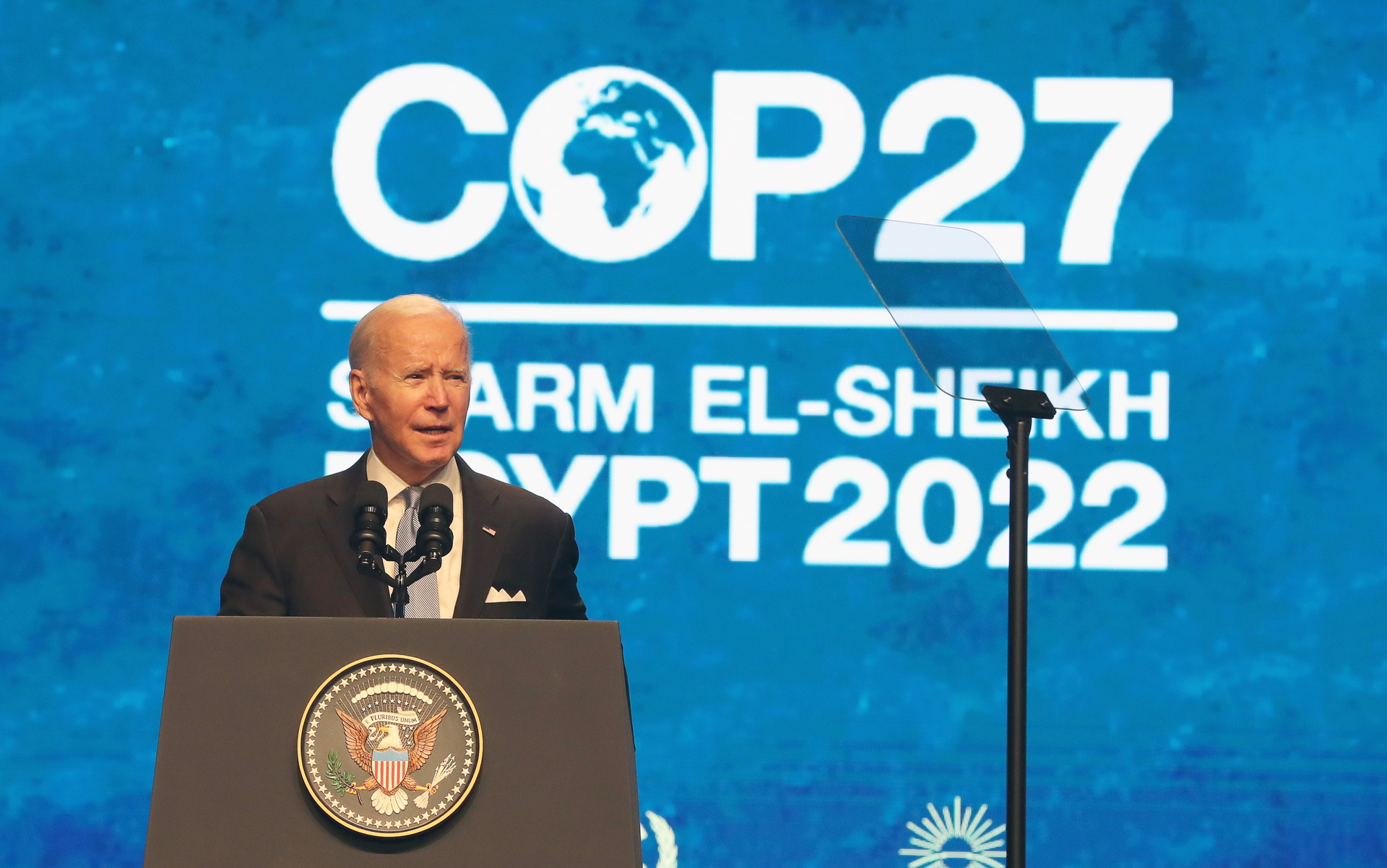 \'Todos tienen que actuar\', dice Biden a líderes de la COP27 sobre la lucha contra el cambio climático. Noticias en tiempo real