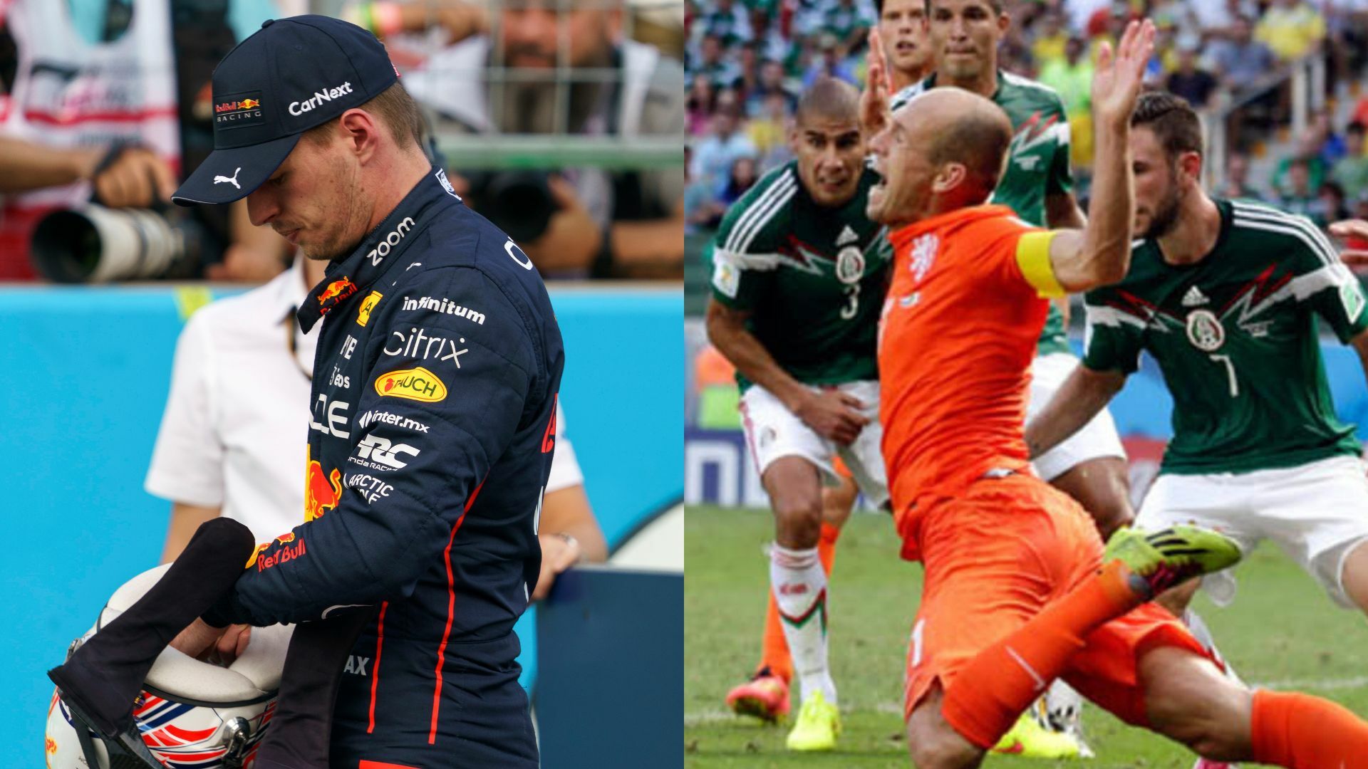 Max Verstappen y Arjen Robben, los enemigos públicos del deporte mexicano. Noticias en tiempo real