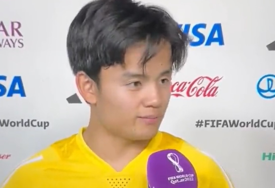 \'No salió de pu... madre\': Jugador japonés sorprende por su declaración en español . Noticias en tiempo real