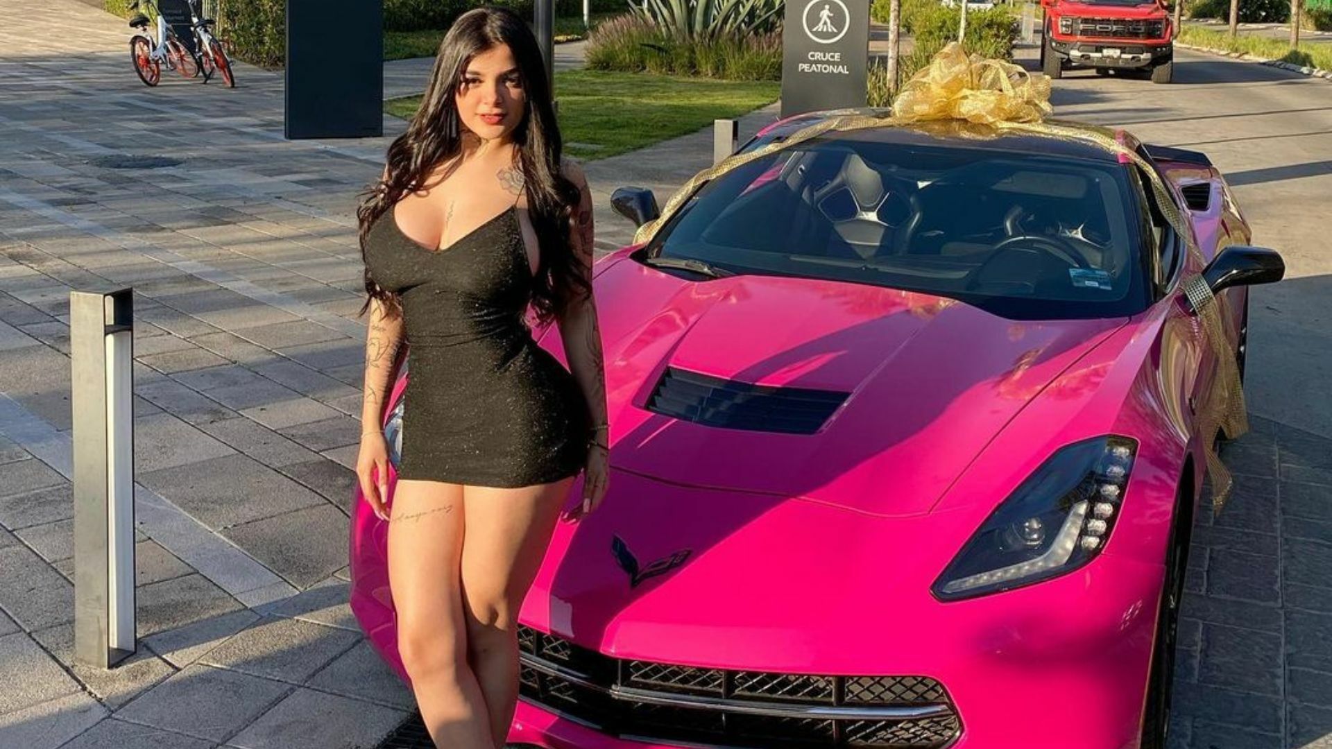 ¿Cuál es el precio del lujoso convertible rosa de Karely Ruiz?. Noticias en tiempo real