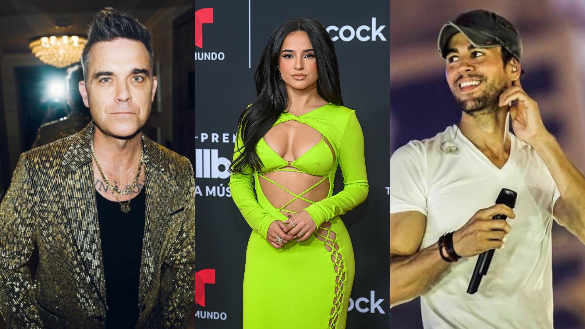 Robbie Williams, Enrique Iglesias y Becky G encabezan el Tecate Emblema 2023. Noticias en tiempo real