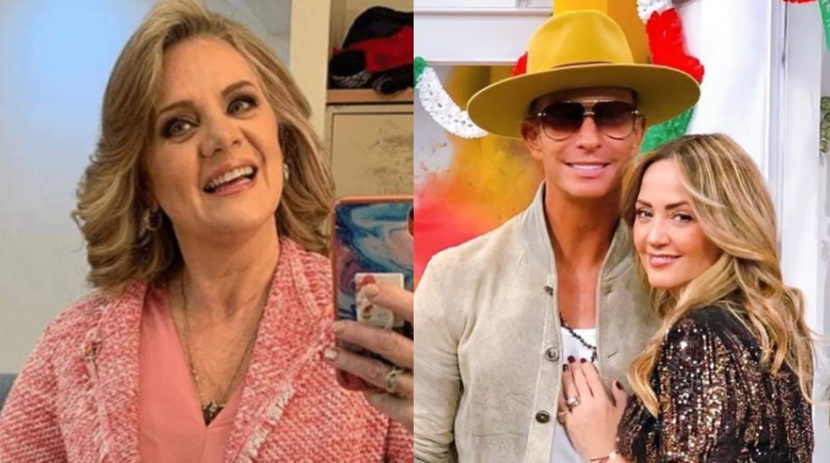 Erika Buenfil le ofrece su apoyo a Andrea Legarreta tras su separación con Erik Rubín . Noticias en tiempo real