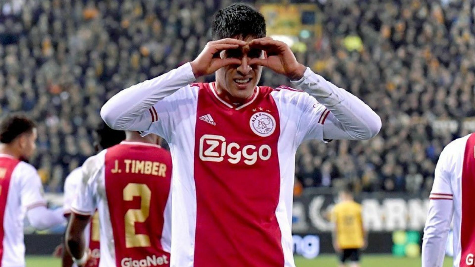 Edson Álvarez anota el gol del triunfo para el Ajax ante el Vitesse. Noticias en tiempo real