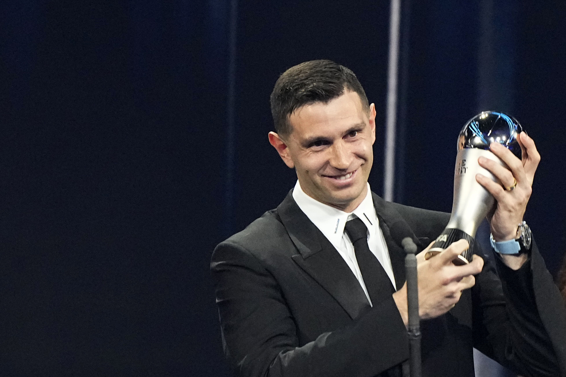 \'Dibu\' Martínez, mejor portero del año en los premios The Best de la FIFA. Noticias en tiempo real