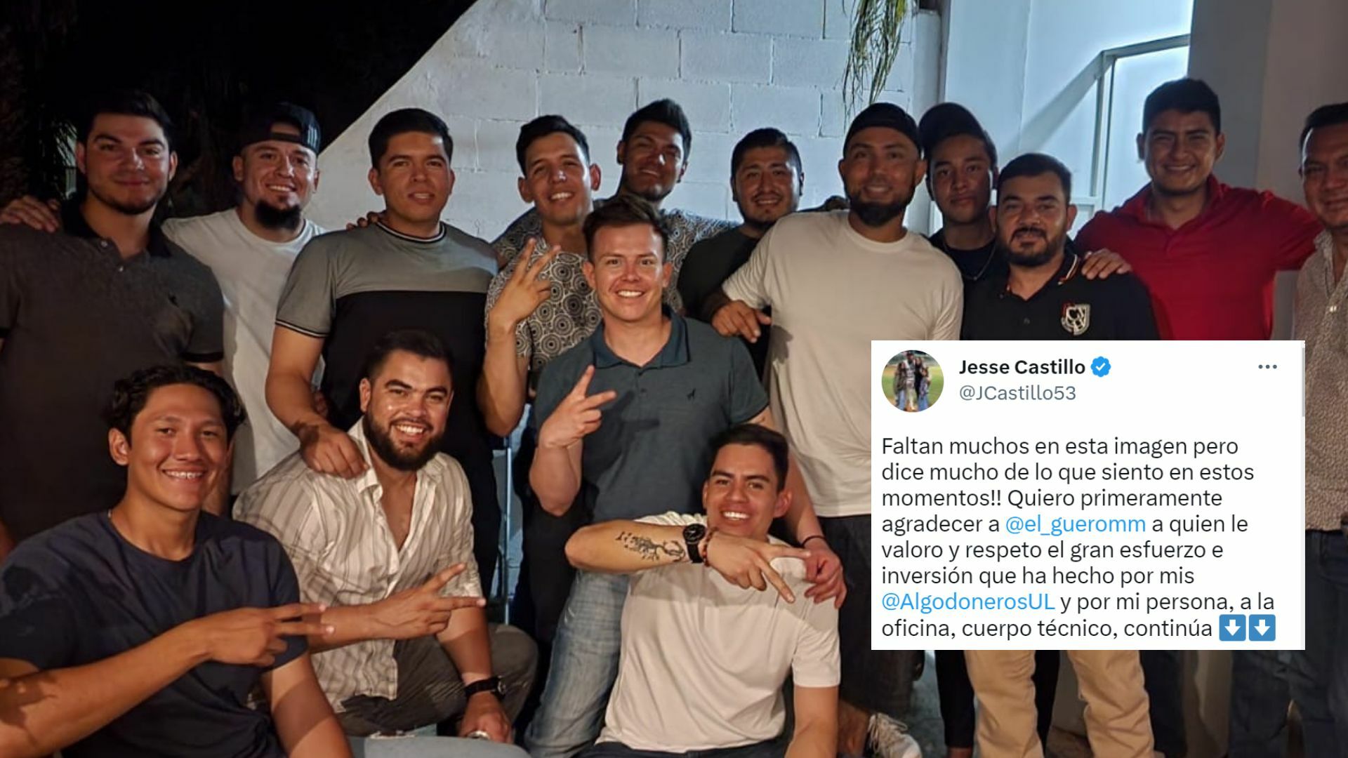 \'Jesse\' Castillo dedica mensaje de despedida para Unión Laguna y afición . Noticias en tiempo real