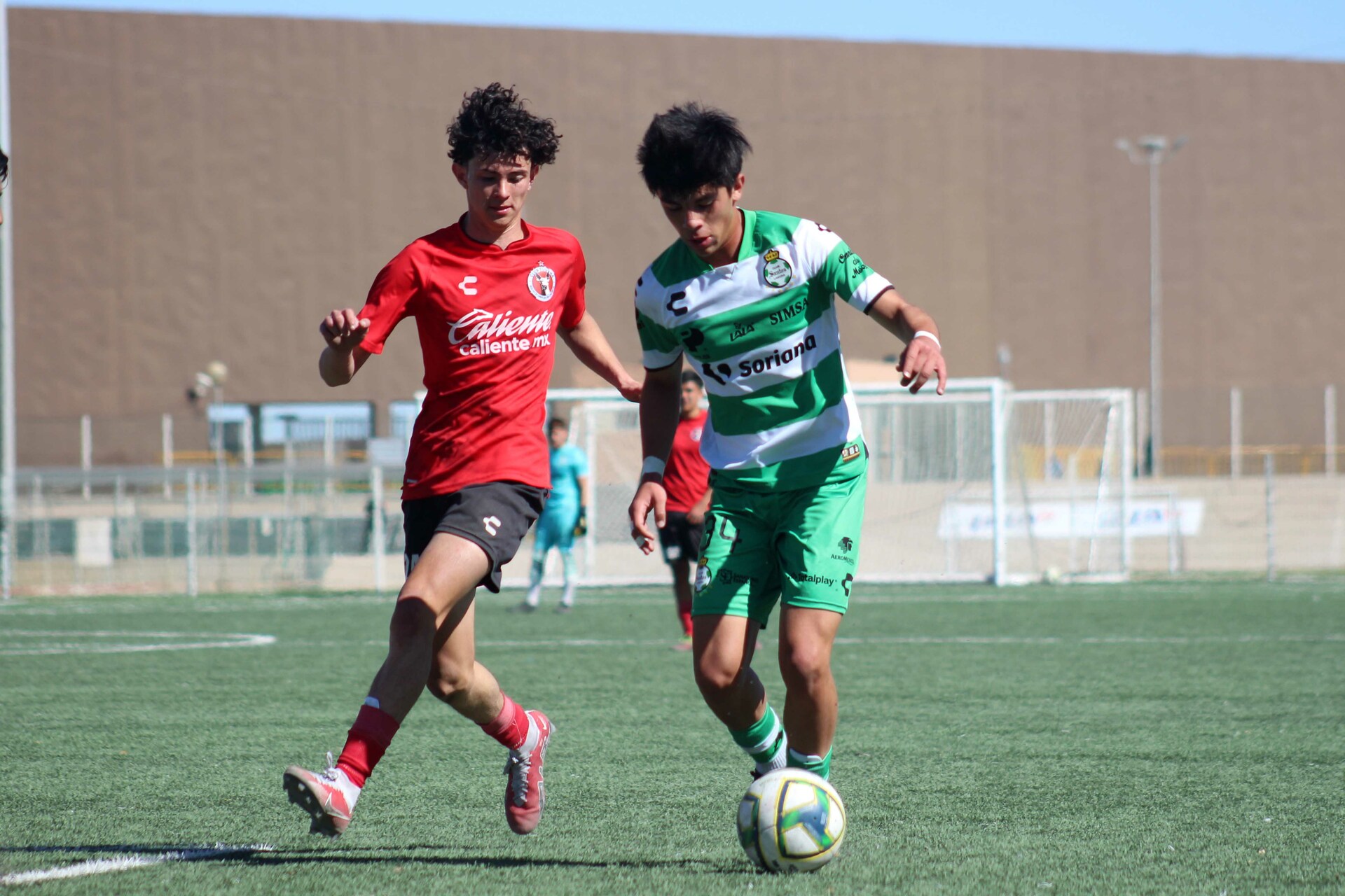 Golea Santos Laguna Sub-18 a Xolos en el Territorio Santos Modelo. Noticias en tiempo real