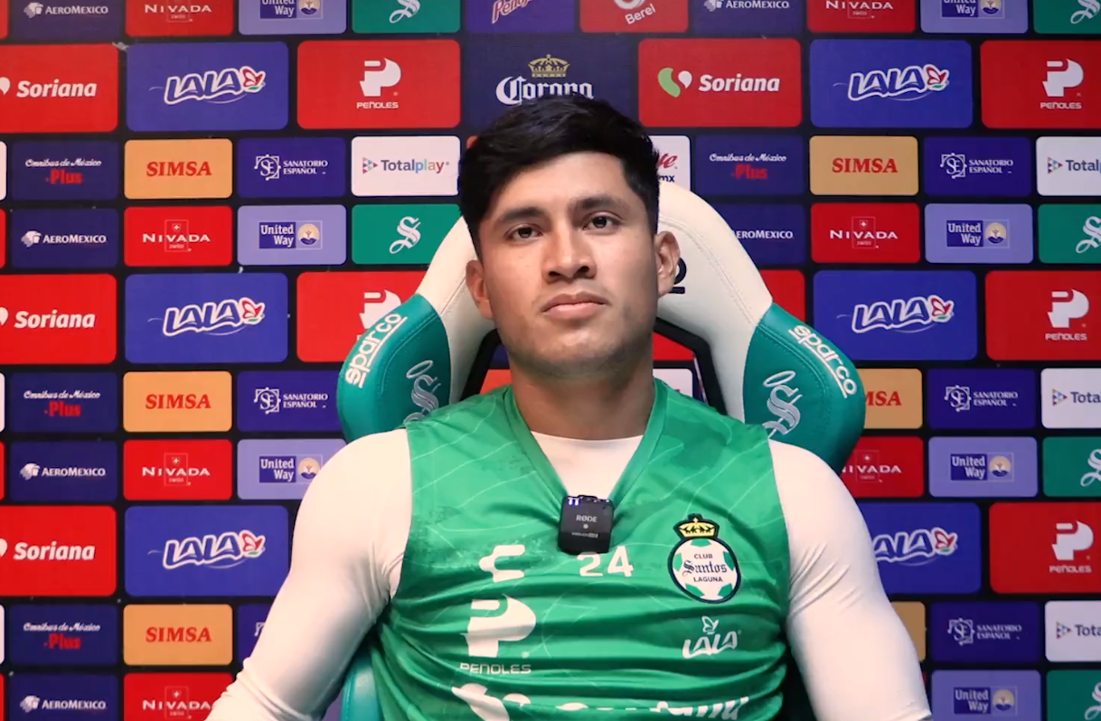 Diego Medina habla sobre el momento de Santos Laguna. Noticias en tiempo real