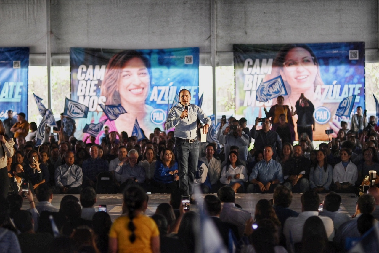 Jiménez toma protesta como candidato del PAN. Noticias en tiempo real