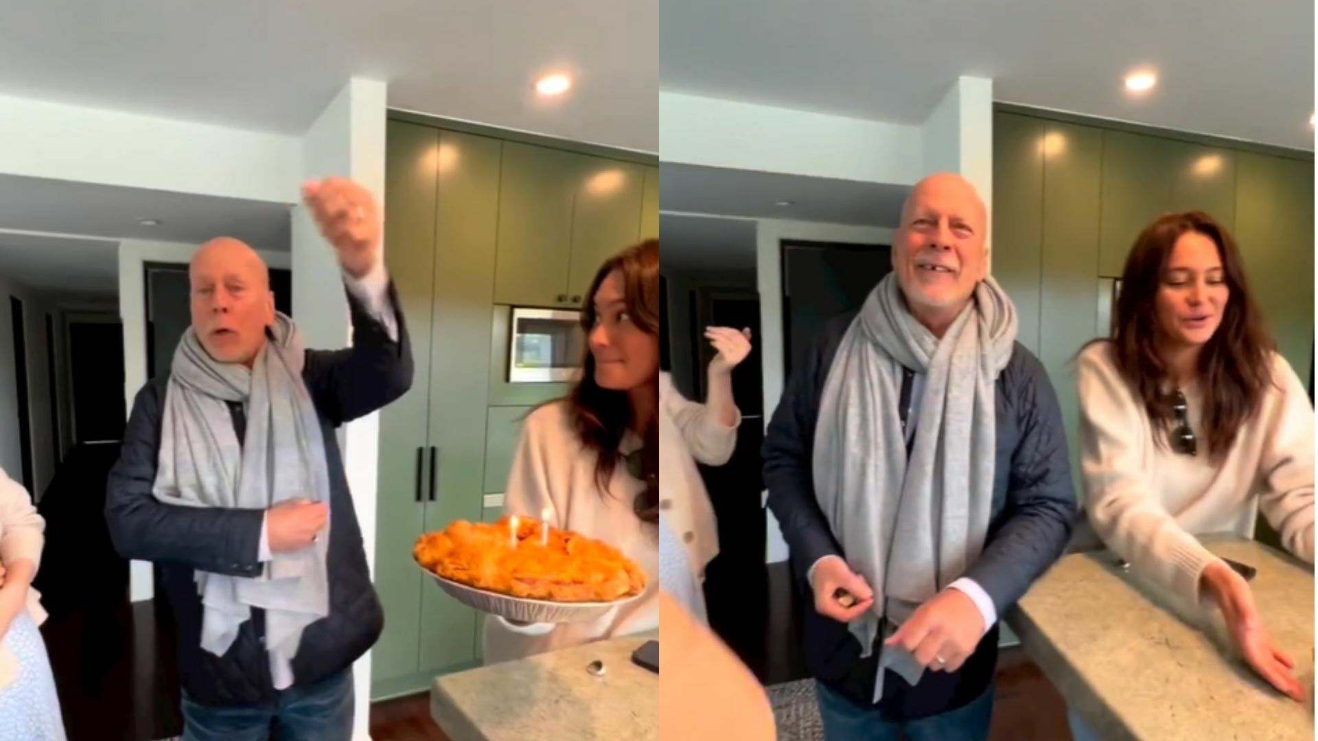 Demi Moore comparte especial momento de Bruce Willis celebrando su cumpleaños . Noticias en tiempo real