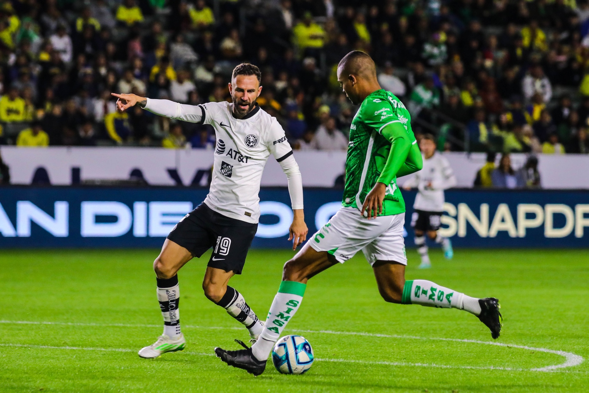 Sin goles, Santos Laguna y Águilas del América empatan partido amistoso. Noticias en tiempo real