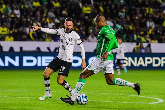 Aburren Santos Laguna y Club América en partido amistoso. Noticias en tiempo real