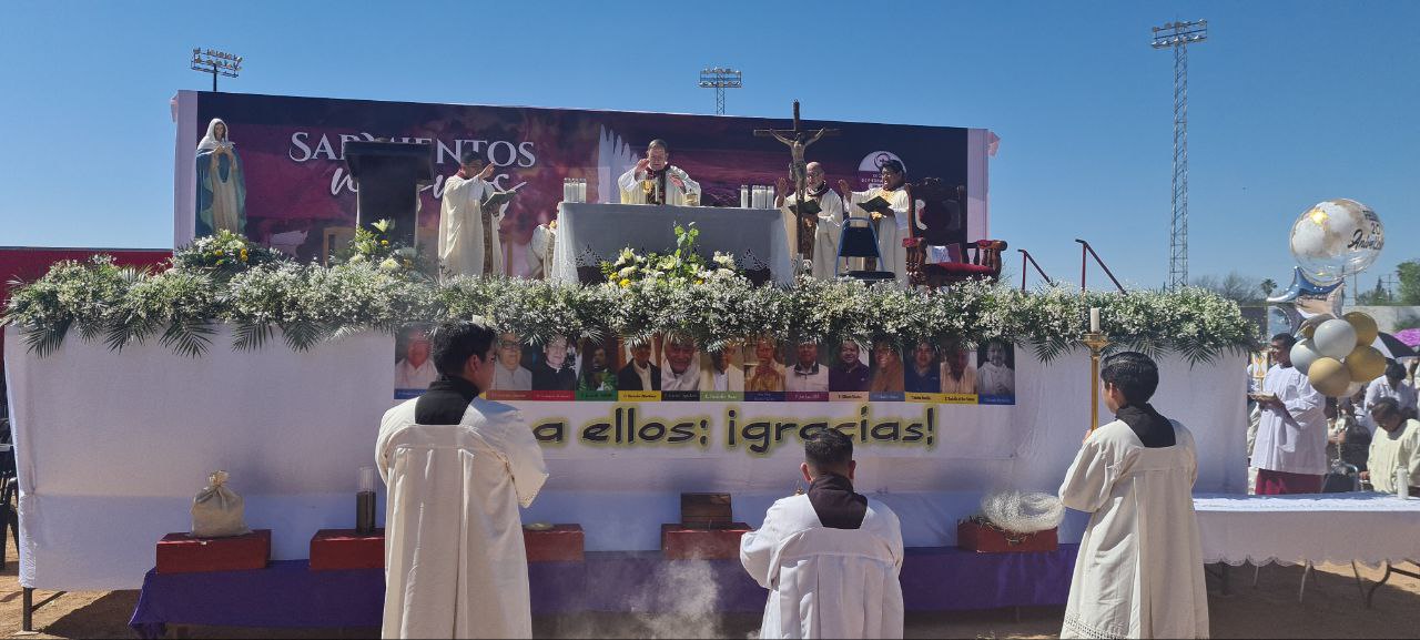Diócesis de Piedras Negras celebra 20 aniversario con una misa. Noticias en tiempo real