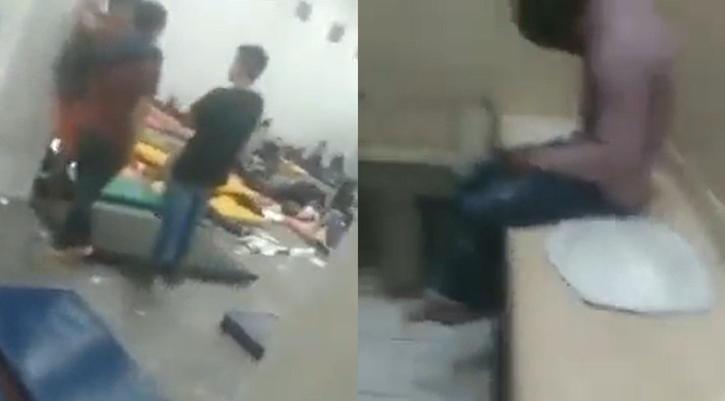Difunden video de los migrantes minutos antes del incendio en Ciudad Juárez . Noticias en tiempo real
