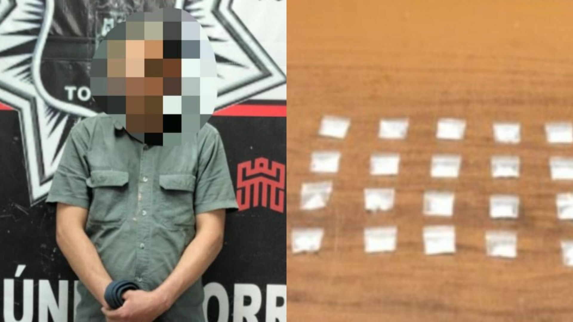 Detienen en Torreón a hombre de 45 años en posesión de narcóticos. Noticias en tiempo real