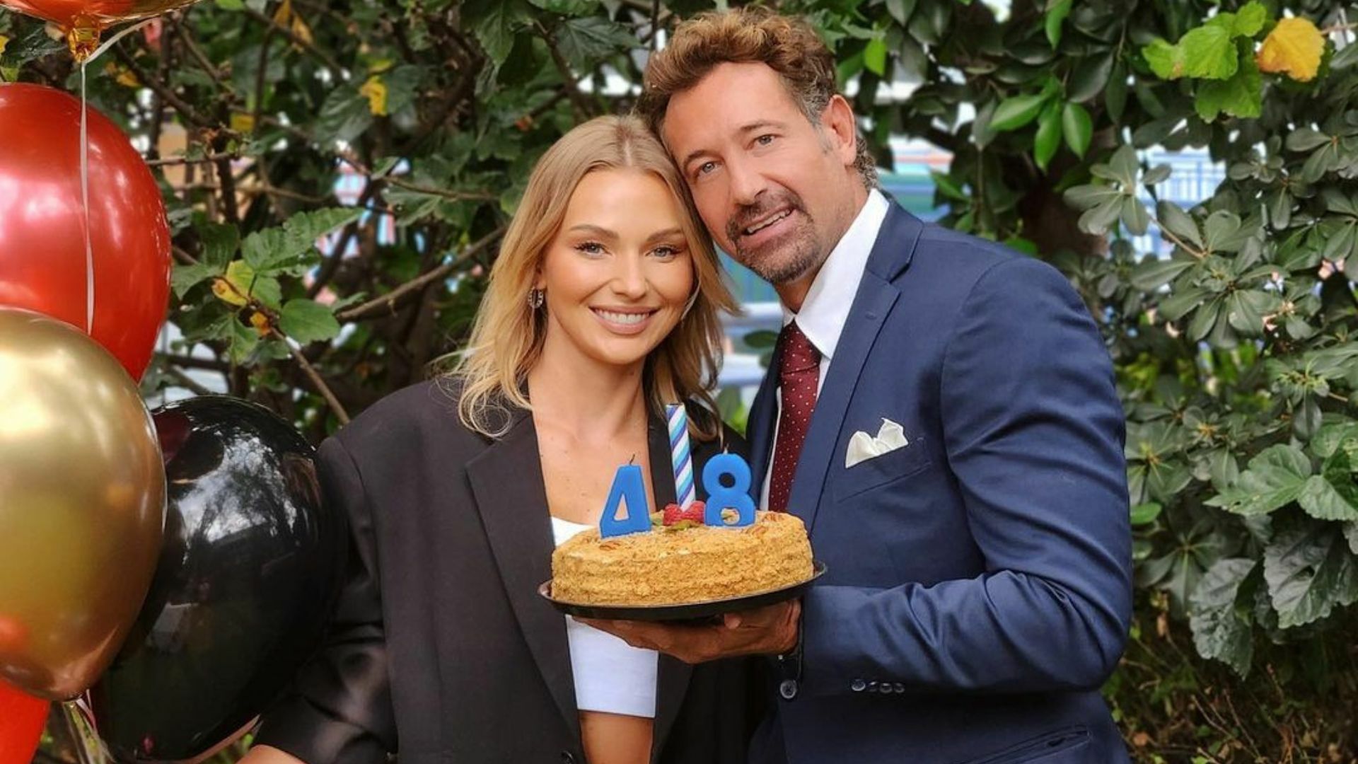 Así sorprendió Irina Baeva a Gabriel Soto en su cumpleaños . Noticias en tiempo real