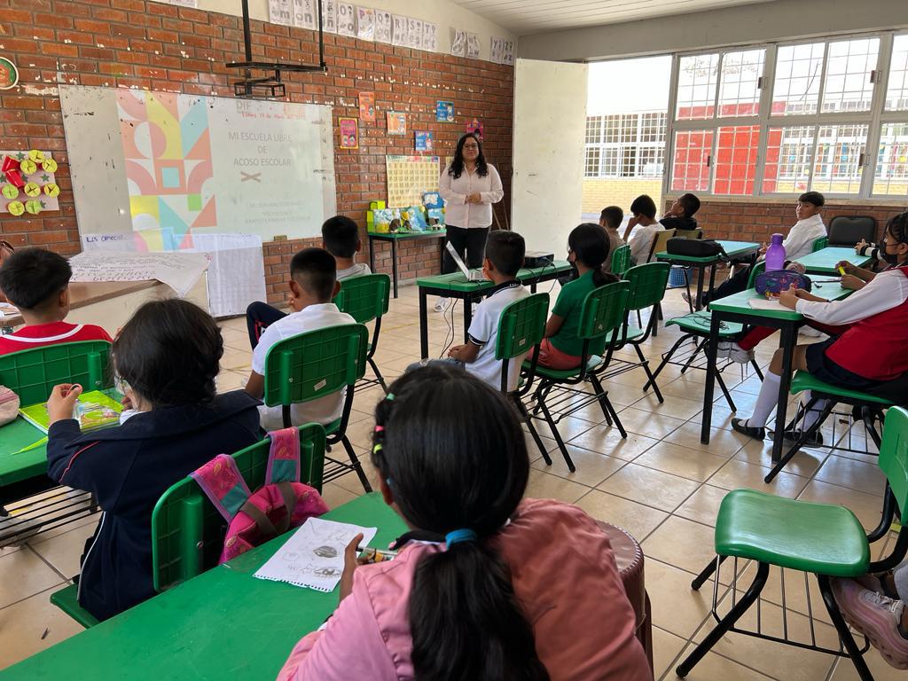 Continúa Pronnif con pláticas de prevención en escuelas de San Pedro. Noticias en tiempo real