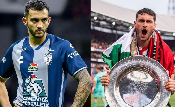 Santiago Giménez le está \'echando la mano\' a Luis Chávez para estar en el Feyenoord . Noticias en tiempo real