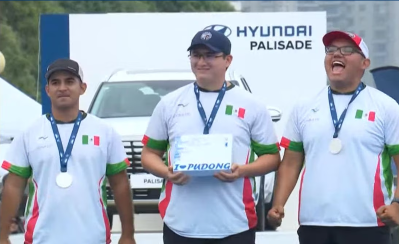 México gana plata en la Copa del Mundo de Tiro con Arco en Shanghái. Noticias en tiempo real