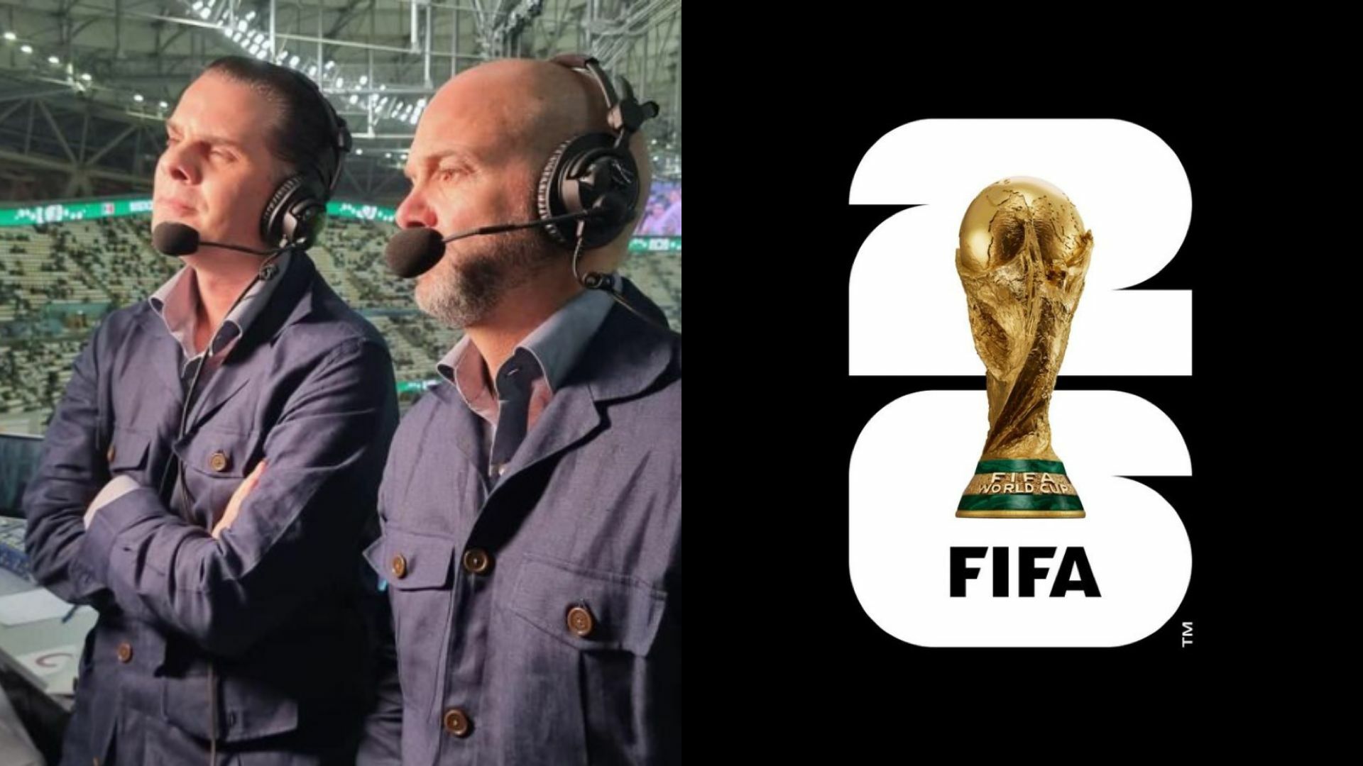 Así se burlaron Martinoli y Luis García del logo de la FIFA para el Mundial 2026. Noticias en tiempo real