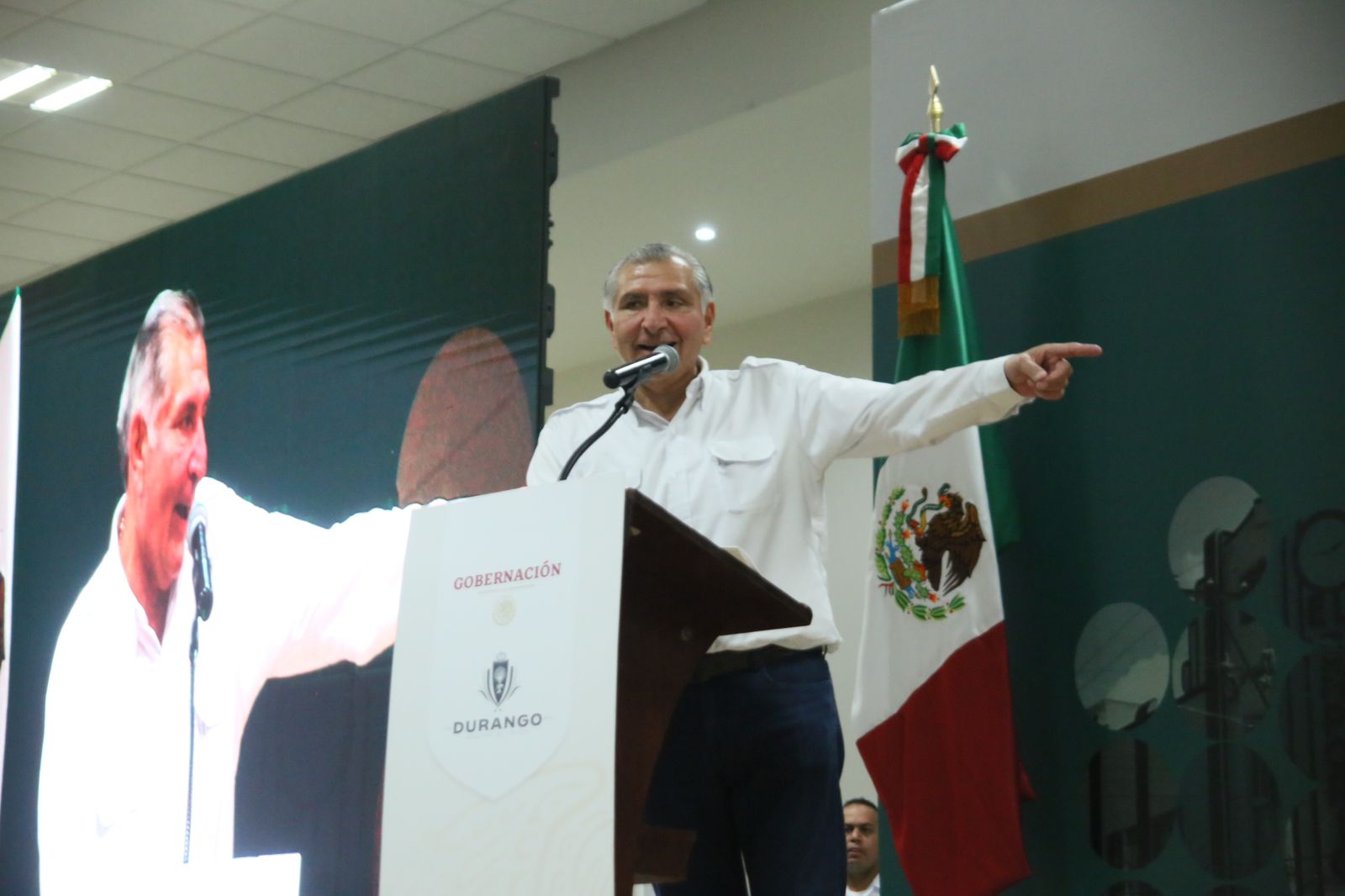 Secretario de Gobernación anuncia obra de drenaje pluvial y pavimentación para el bulevar Rebollo Acosta de Gómez Palacio. Noticias en tiempo real