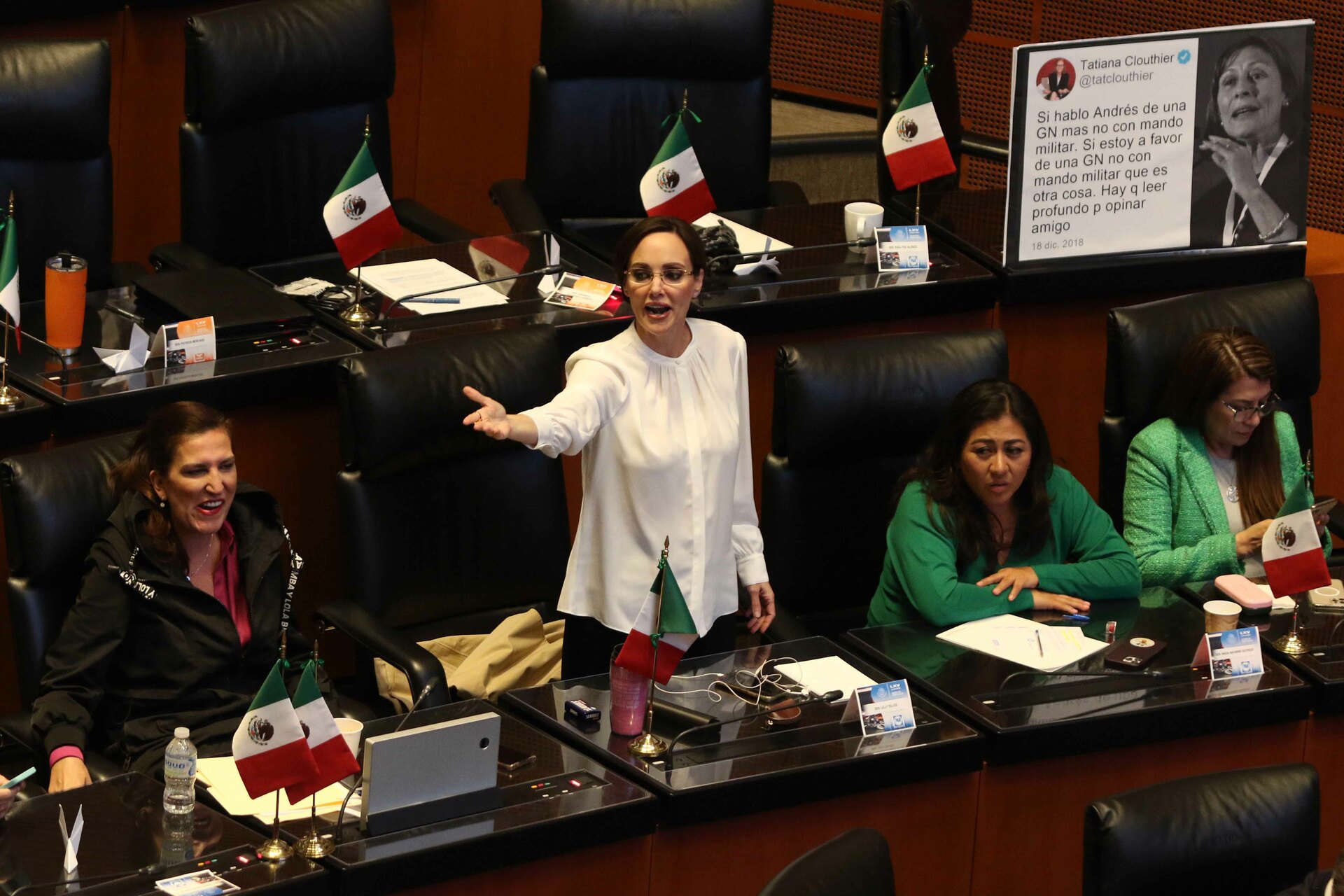 Lilly Téllez solicita comparecencia de Ana Gabriela Guevara. Noticias en tiempo real