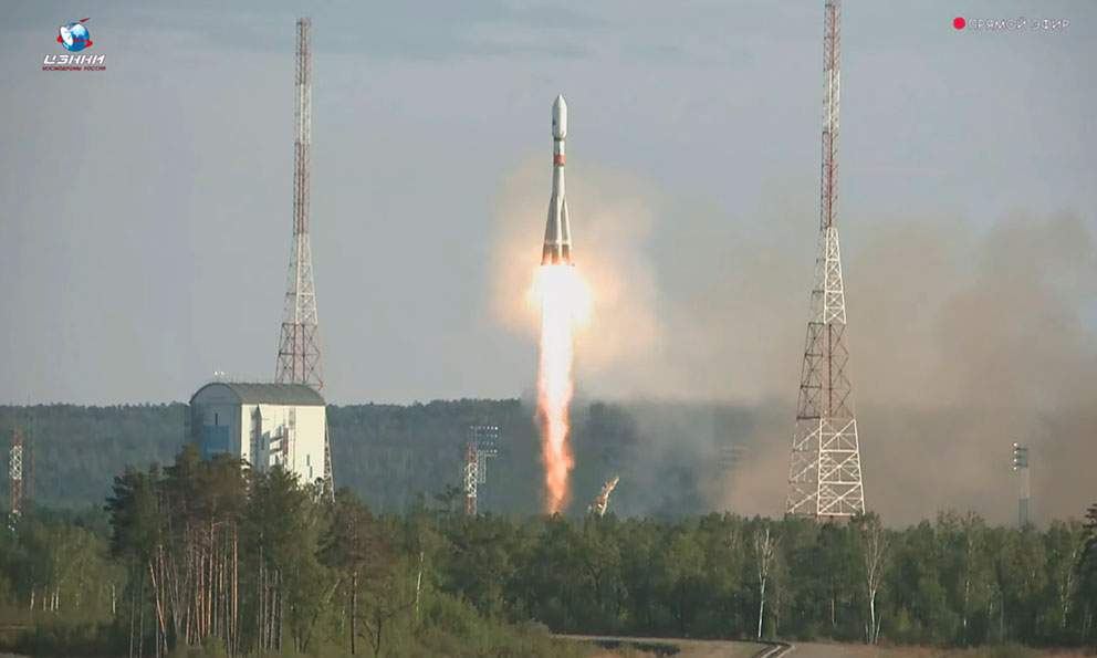 Rusia pone en órbita el satélite de sondeo de la Tierra Kondor-FKA1. Noticias en tiempo real