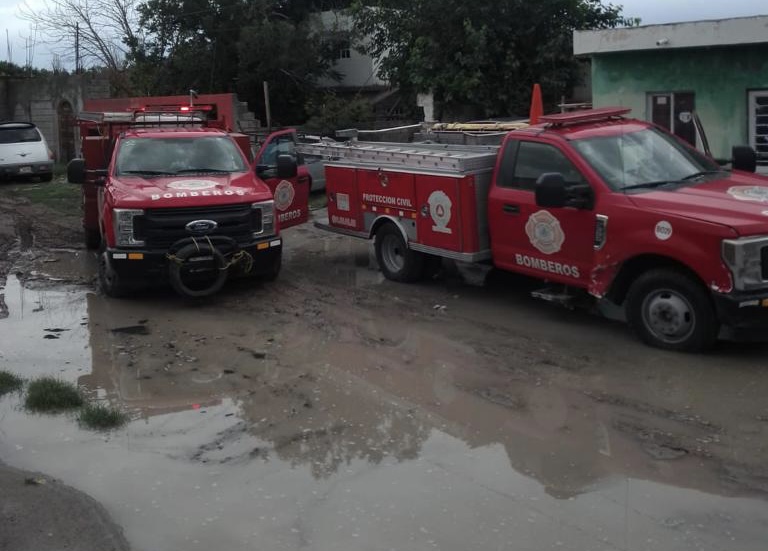 Tormenta derriba jacal en Monclova. Noticias en tiempo real