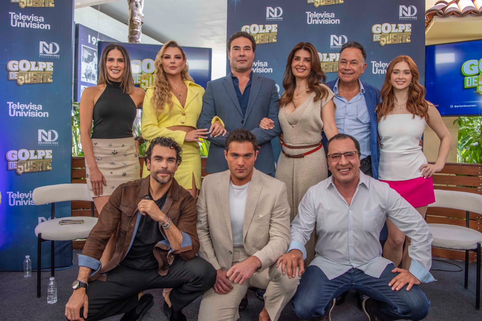 Este será el elenco de la nueva telenovela Golpe de Suerte . Noticias en tiempo real