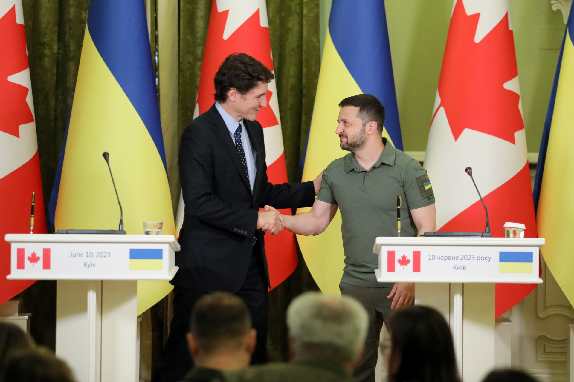 Justin Trudeau llega a Ucrania en una visita sorpresa. Noticias en tiempo real