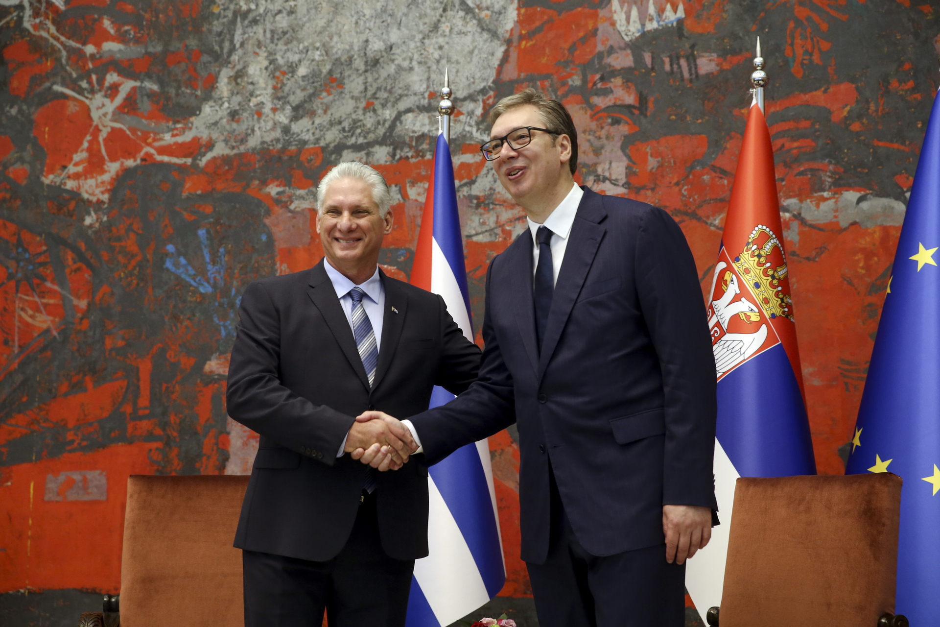 Miguel Díaz-Canel agradece apoyo de Serbia ante sanciones de EUA. Noticias en tiempo real
