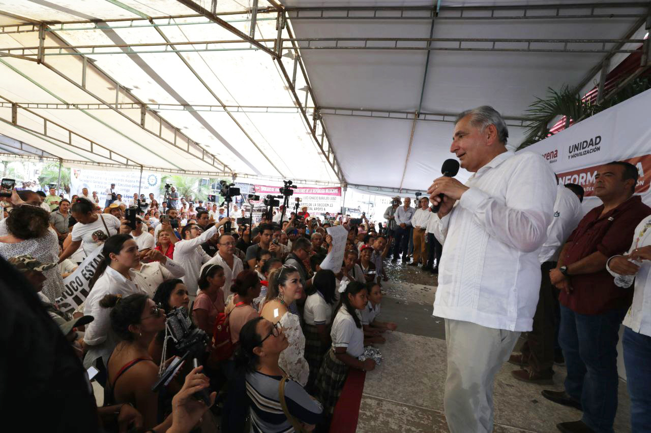 \'No lo temo a la guerra sucia\': Adán Augusto. Noticias en tiempo real
