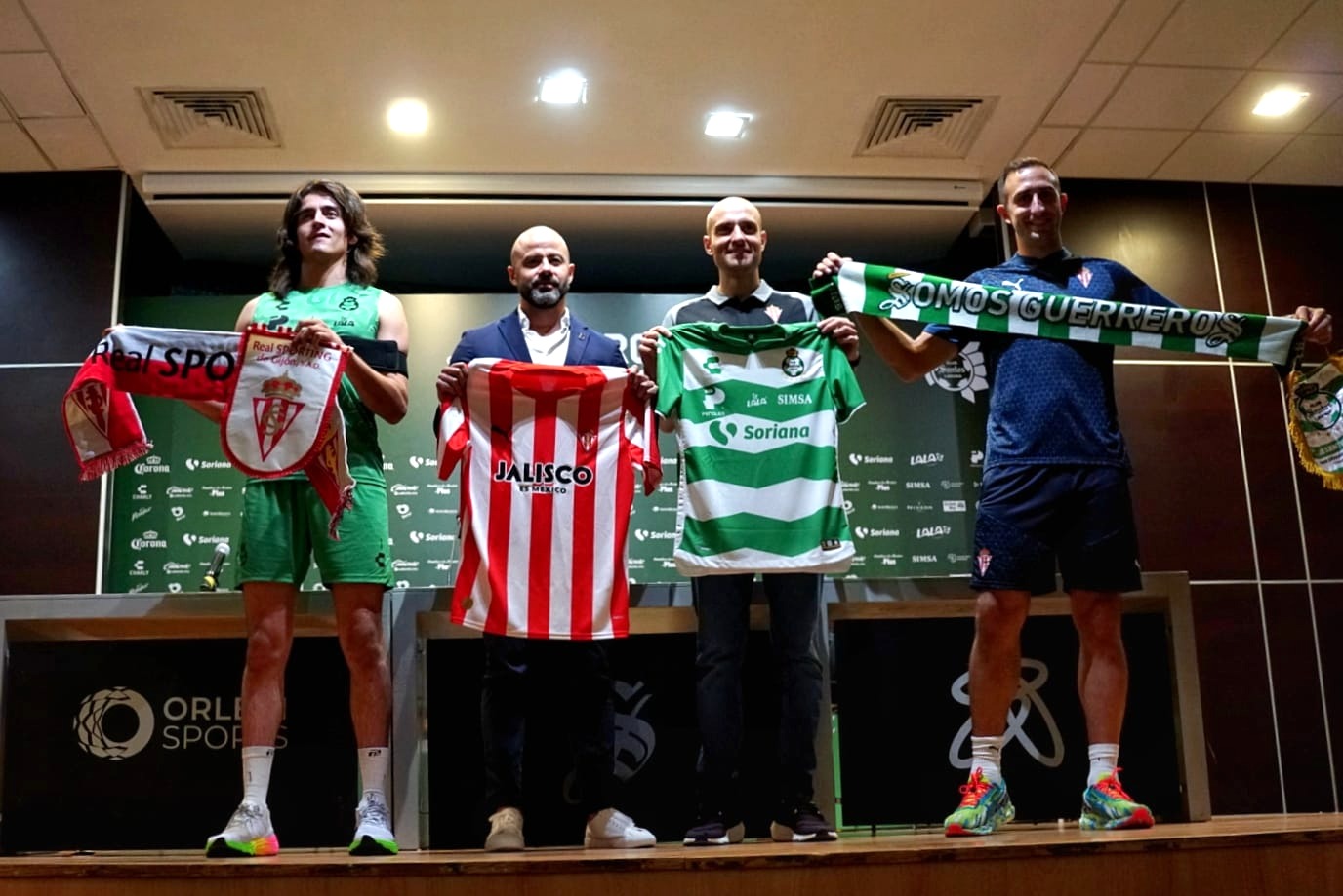 Santos Laguna recibe al Real Sporting de Gijón en amistoso . Noticias en tiempo real