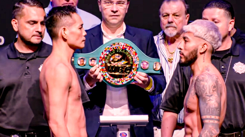 Donaire y Santiago se reportan listos para subir al ring. Noticias en tiempo real
