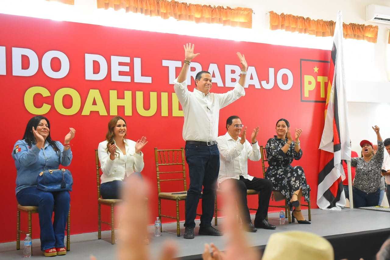 Rinde protesta Ricardo Mejía Berdeja como Comisionado Nacional del PT en Coahuila. Noticias en tiempo real