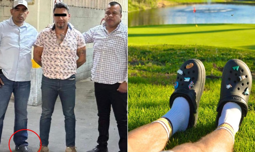¿Por qué usaba crocs uno de los agentes que detuvo a \'El Tiburón\'?. Noticias en tiempo real