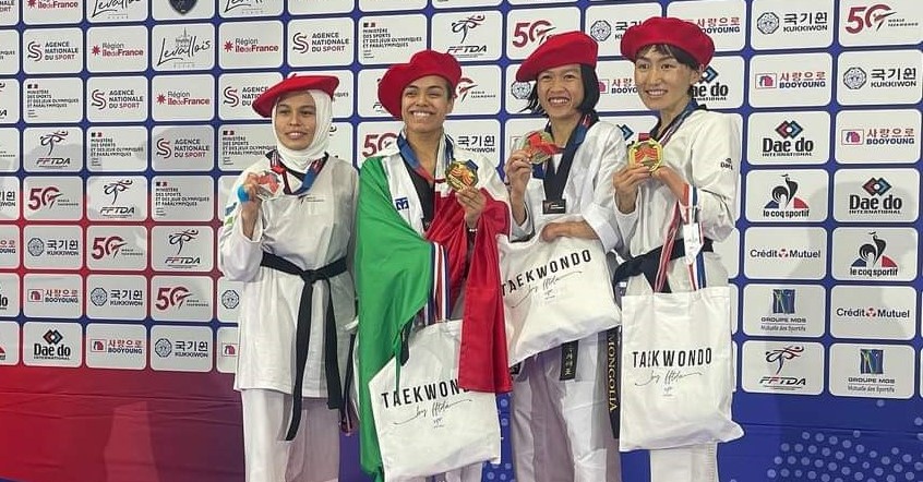 Claudia Romero se corona en Grand Prix de Para Taekwondo París 2023. Noticias en tiempo real