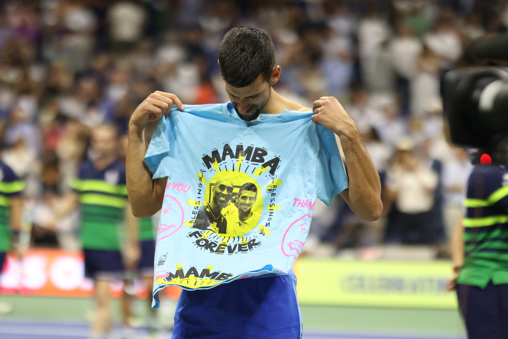 Novak Djokovic rinde homenaje a Kobe Bryant tras ganar el Abierto de Estados Unidos. Noticias en tiempo real