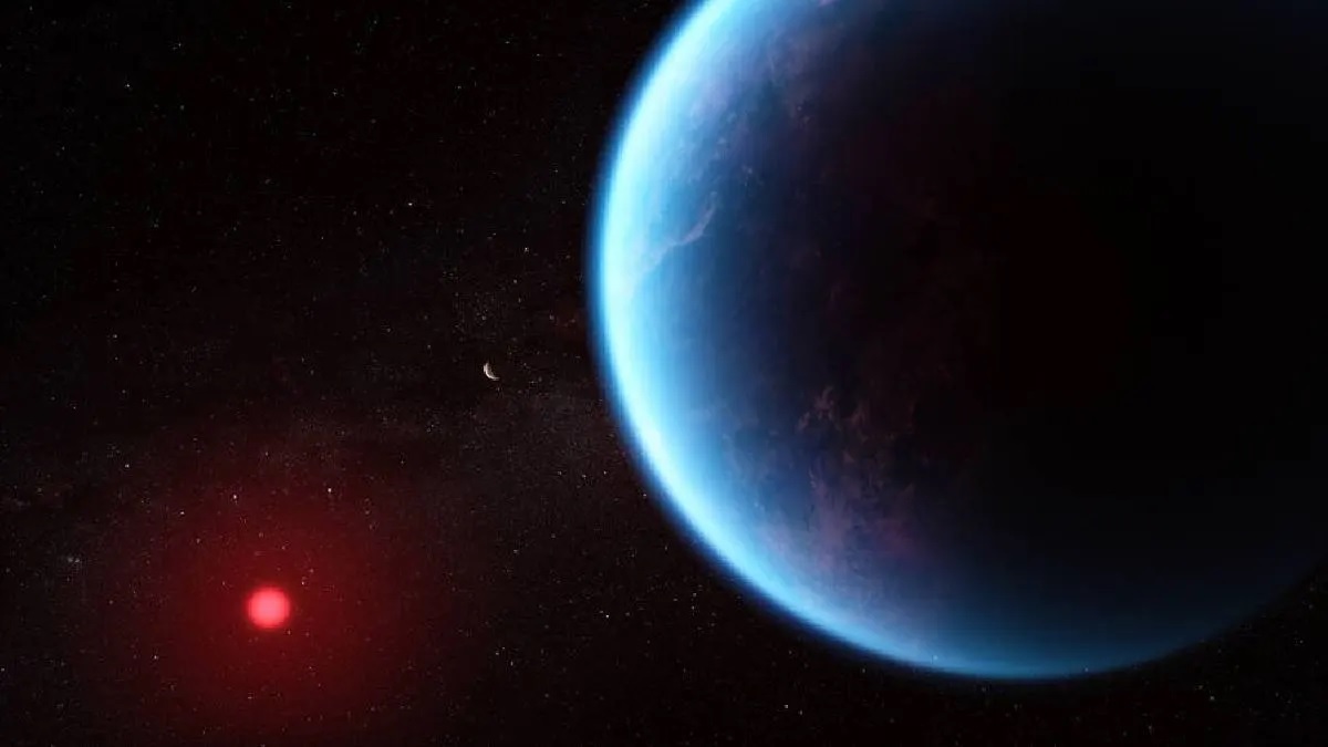 James Webb descubre metano y dióxido de carbono en la atmósfera del exoplaneta K2-18 b. Noticias en tiempo real