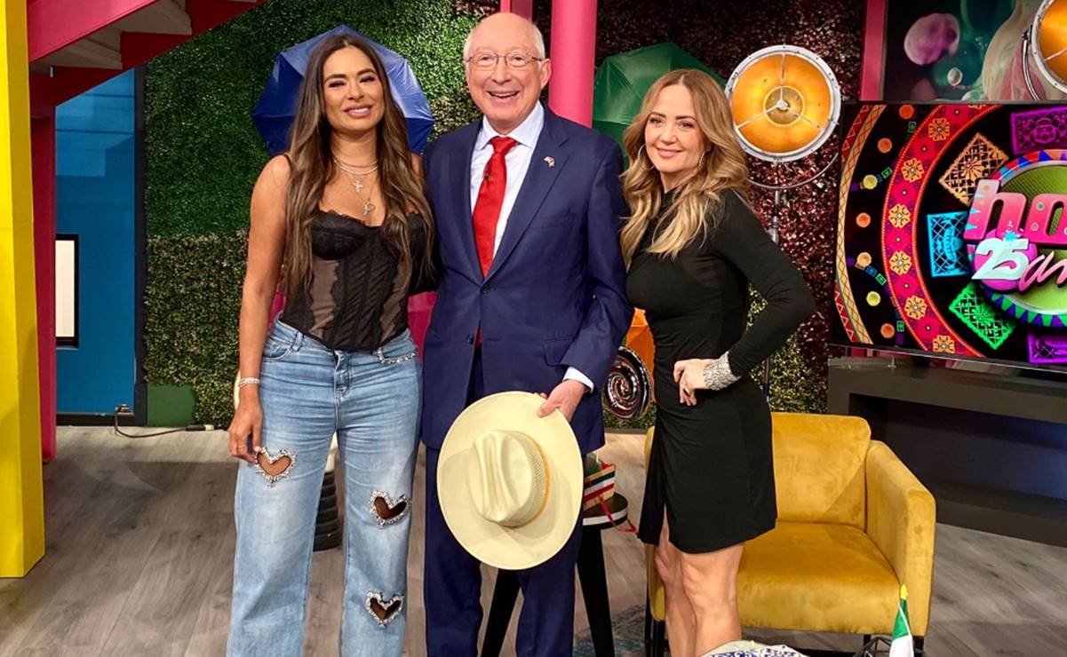 Embajador Ken Salazar se avienta un palomazo en \'Hoy\'. Noticias en tiempo real