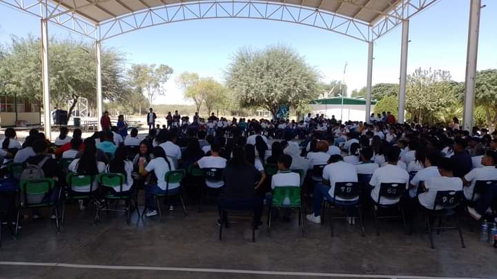Grupo Vida ofrece charla a estudiantes del CBTA en el ejido Lucero. Noticias en tiempo real