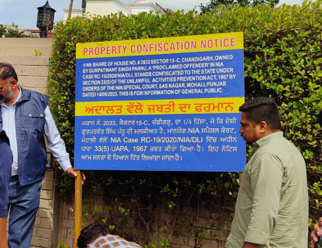 India confisca varias propiedades de un separatista sij que reside en Canadá. Noticias en tiempo real