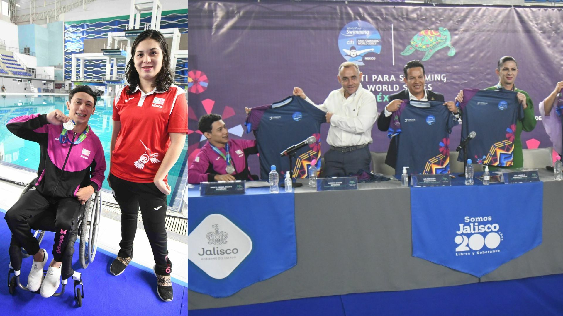 Presentan Serie Mundial de Para Natación Guadalajara 2023. Noticias en tiempo real