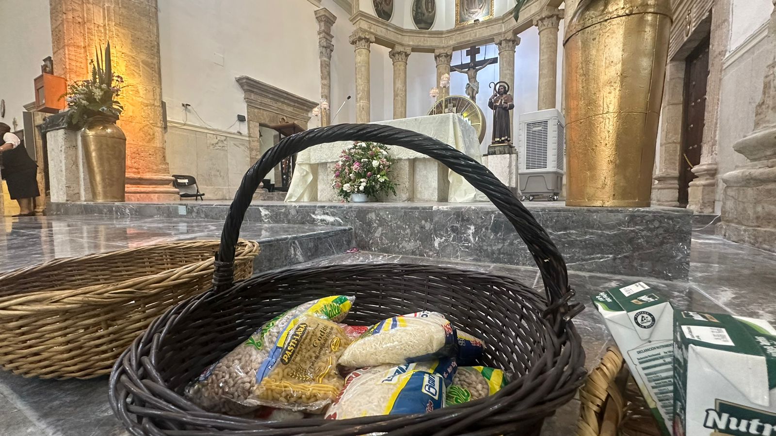 Iglesia colectará 110 toneladas de alimento para grupos vulnerables. Noticias en tiempo real