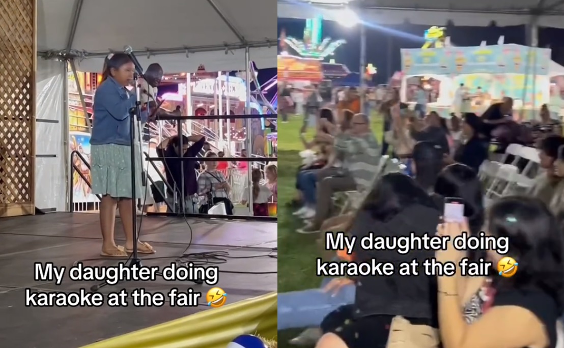 VIRAL: Niña sorprende al cantar metal en una feria . Noticias en tiempo real