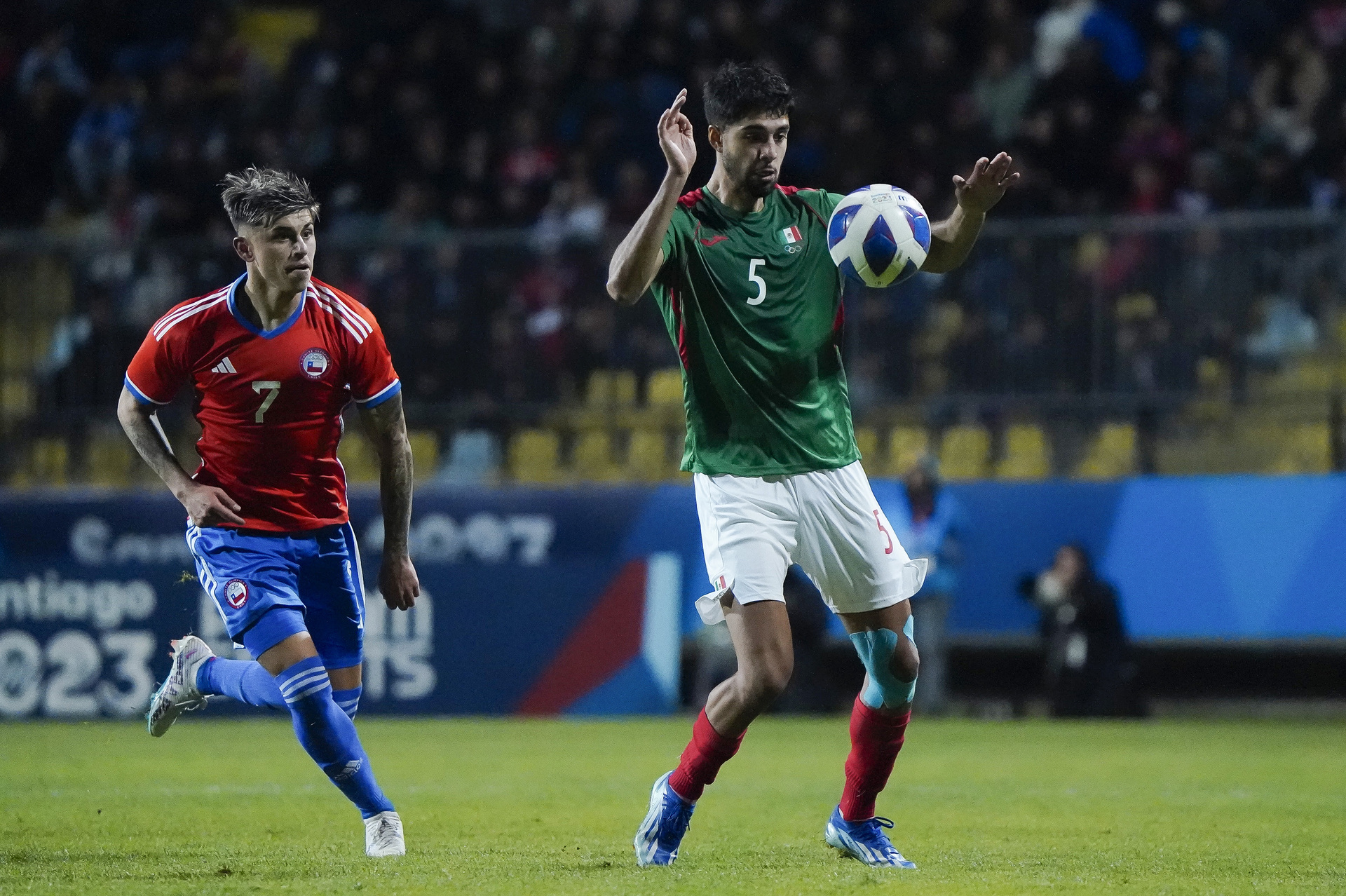 Selección mexicana cae ante Chile en Juegos Panamericanos . Noticias en tiempo real