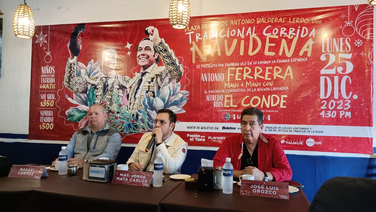 Habrá Corrida Navideña en Lerdo. Noticias en tiempo real
