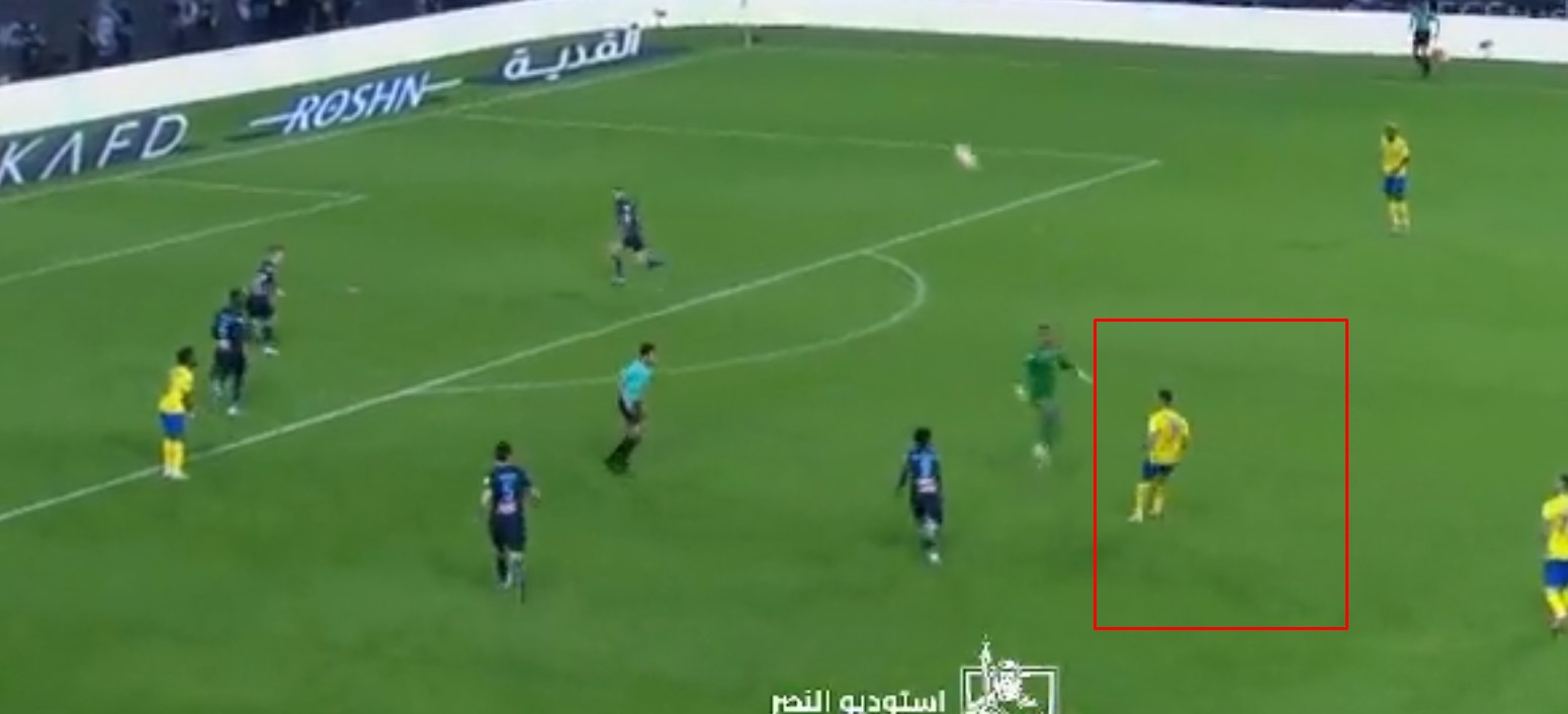 Así fue el gol que Cristiano Ronaldo hizo desde 40 metros con el Al-Nassr. Noticias en tiempo real